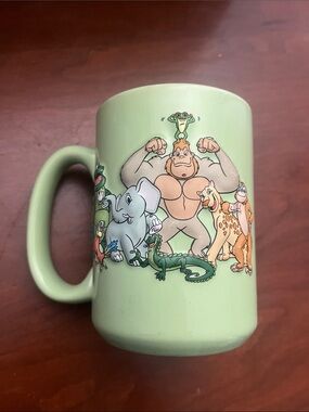 RAINFOREST Light Green Ceramic Cafe Mug
